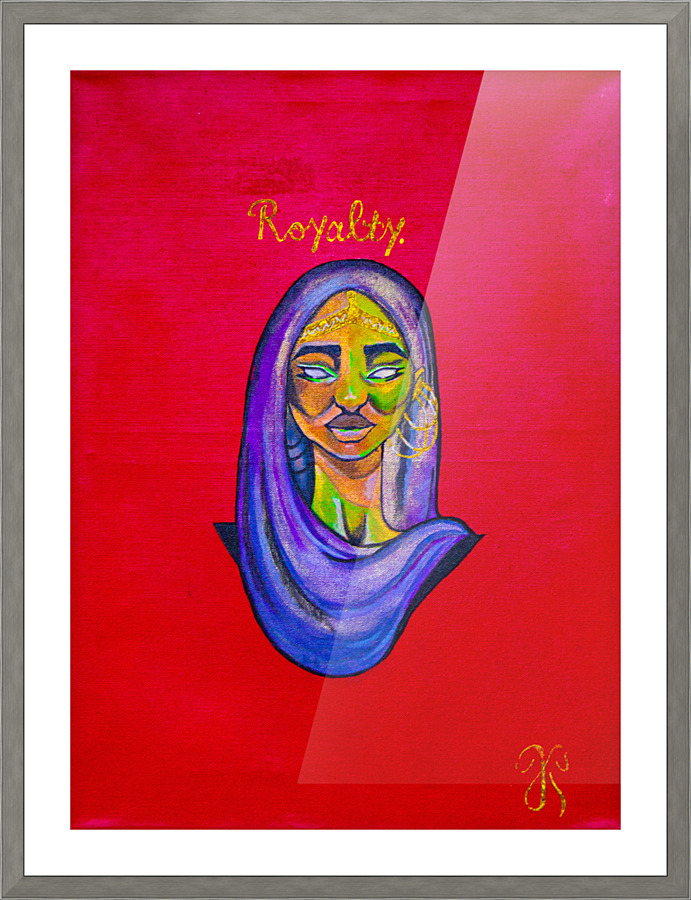 Melanated  Picture Frame print