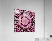the pink circle Acrylic Print