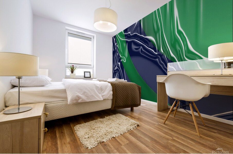 fluidity Mural print