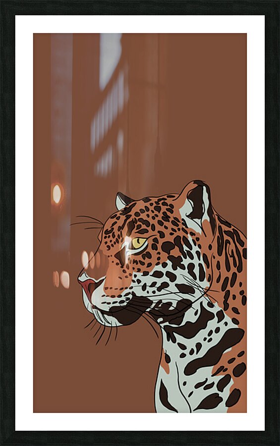 Wild Gaze Picture Frame print