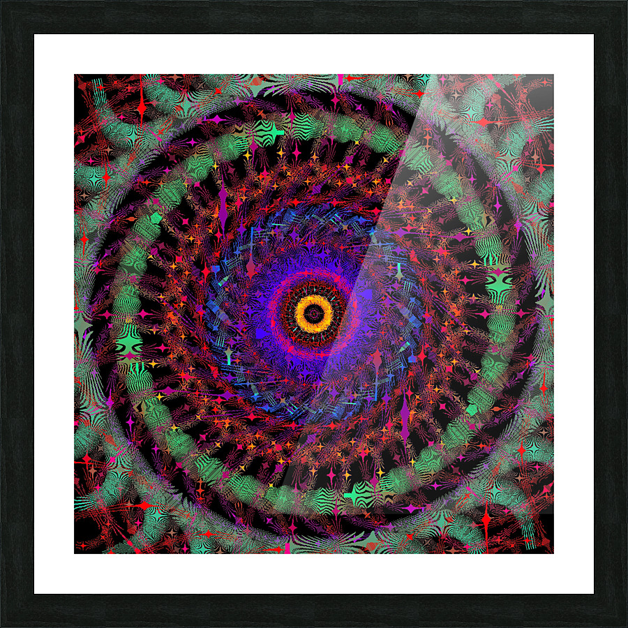 The color circle Picture Frame print