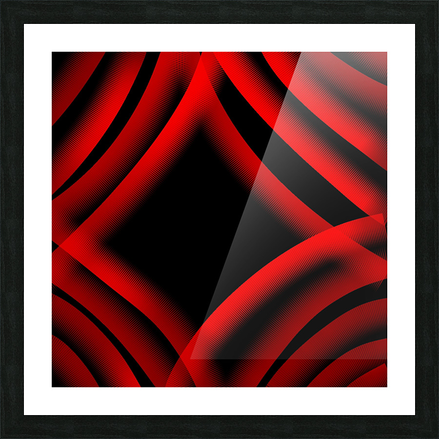 red light Picture Frame print