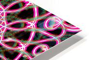 the pink circle HD Metal print