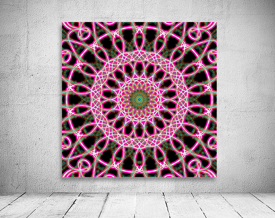 the pink circle Wall Preview