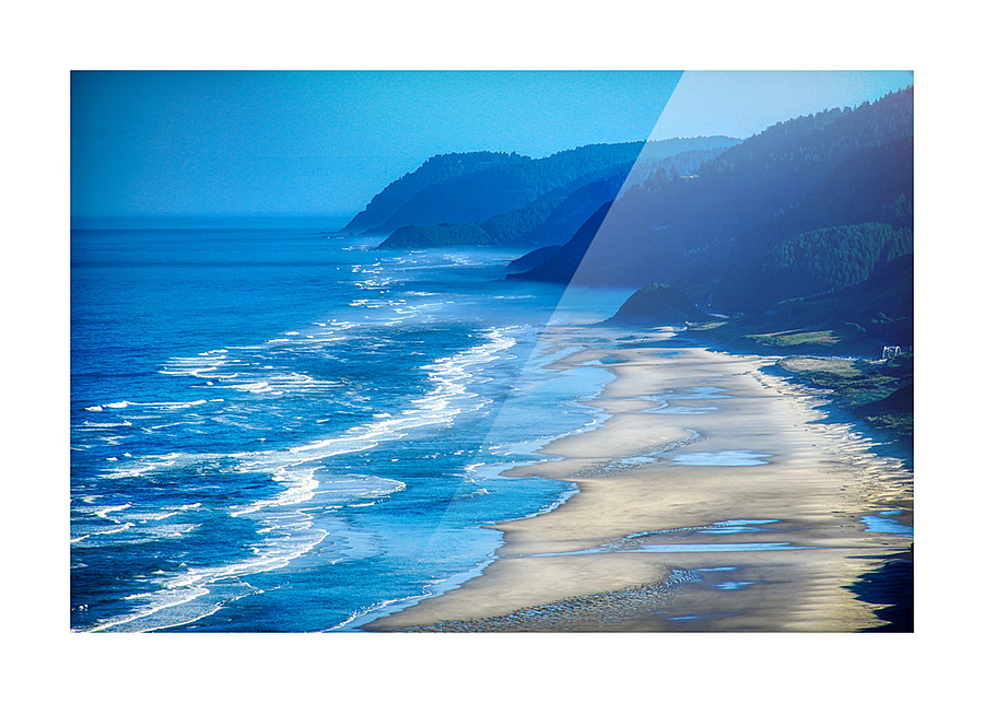 Hobbit Beach - Oregon Picture Frame print