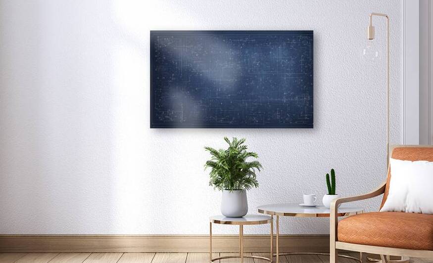 complicated small circuits schematics on a large by Benoit Lagace