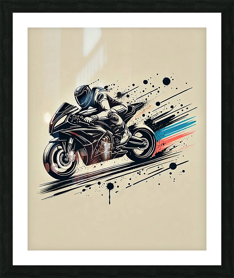 The Speedmaster Picture Frame print