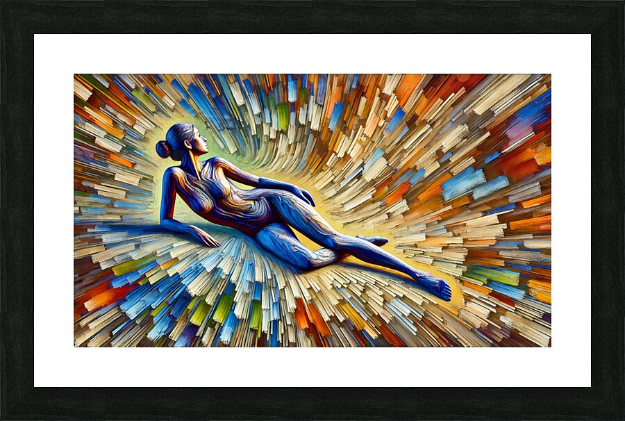 Luminous Embrace Picture Frame print