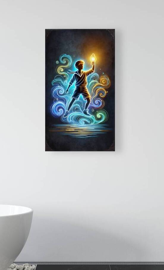 Neon Seafarer of Jim Hawkins by ART BY ARCHI
