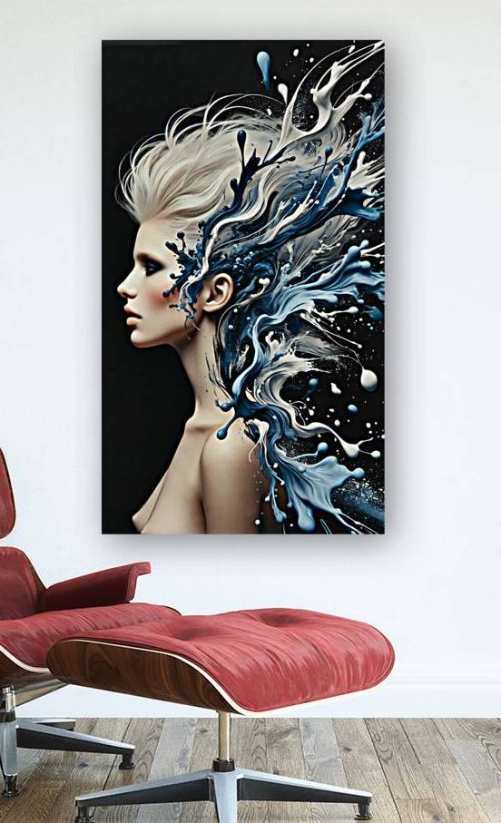Blue Fluidity by ART BY ARCHI