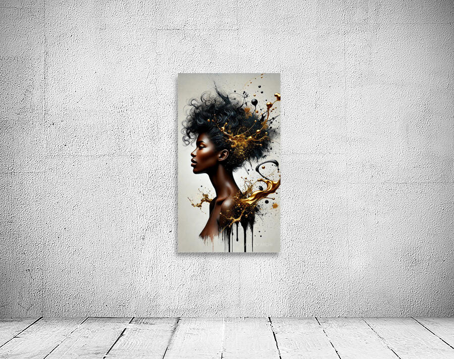 Ebony Radiance  Wall Preview