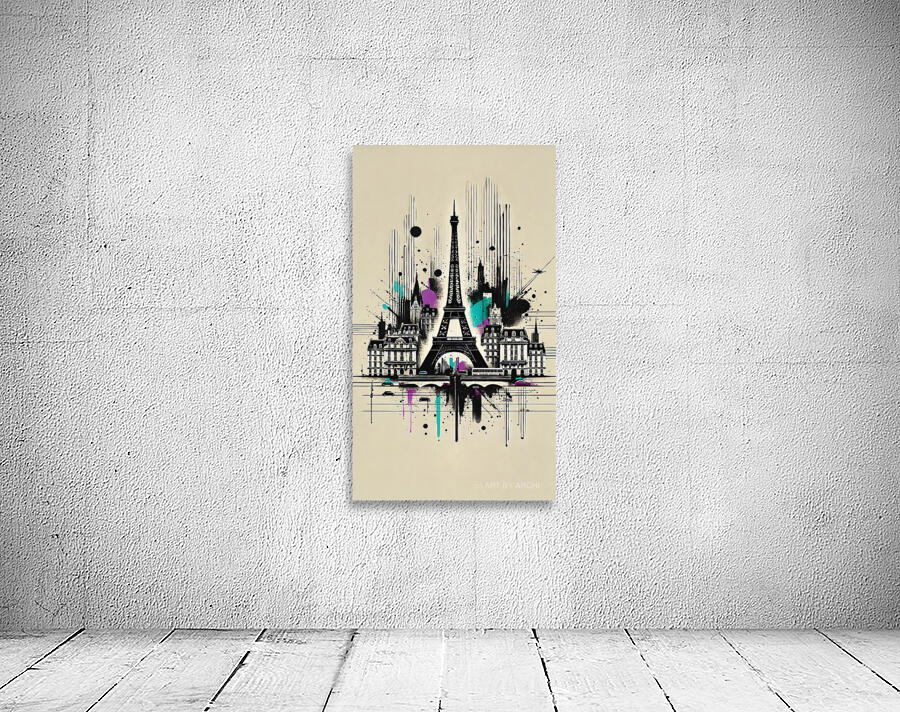 Paris Inked Elegance Wall Preview