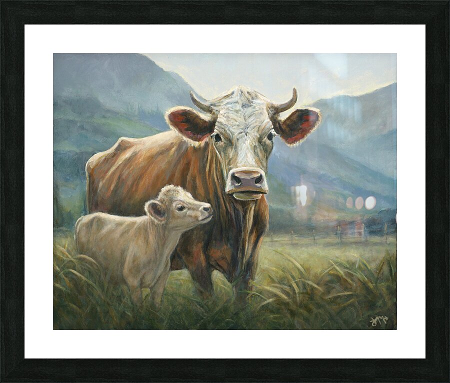 Peace In The Pasture Picture Frame print