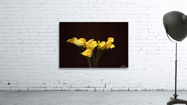 Yellow lilies Wall Preview