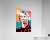 Paolo Maldini wpap art Acrylic Print