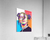 Billie Eilish wpap art style Acrylic Print
