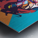 Frank Zappa art Metal print