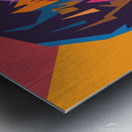 Bruce Dickinson art Metal print