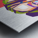 Billie Eilish wpap art style Metal print