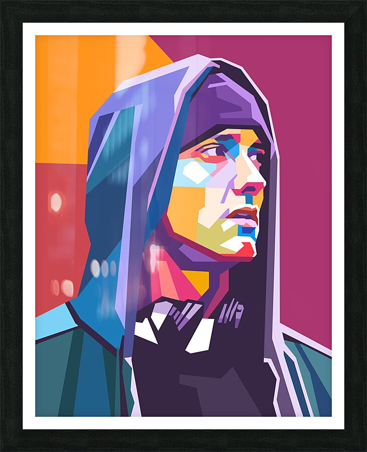Eminem art Picture Frame print