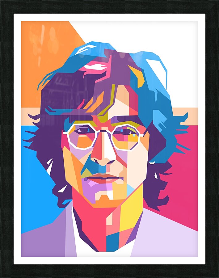 John Lennon art Picture Frame print