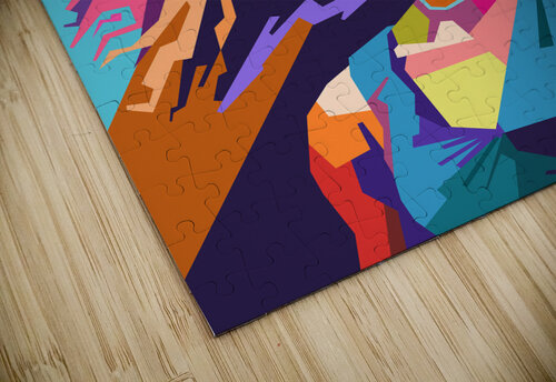 Serena Williams art Hantamrata puzzle