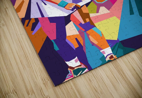 Serena Williams art Hantamrata puzzle