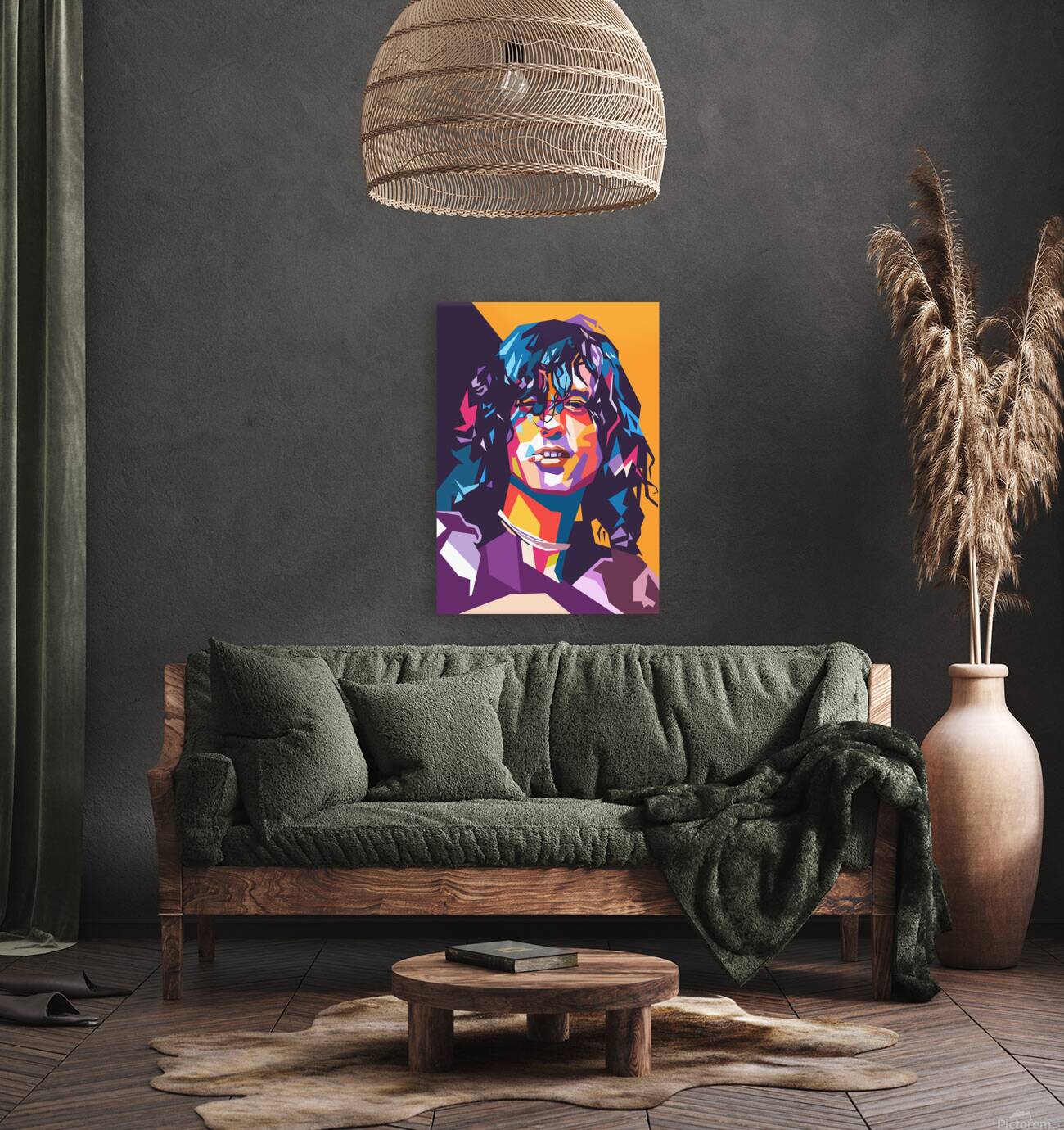 Jimmy Page art Reproduction