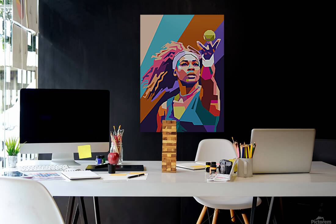 Serena Williams art Reproduction