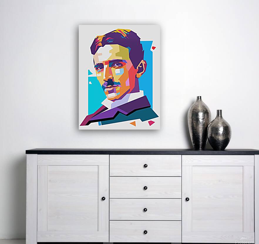 Nikola Tesla art Reproduction