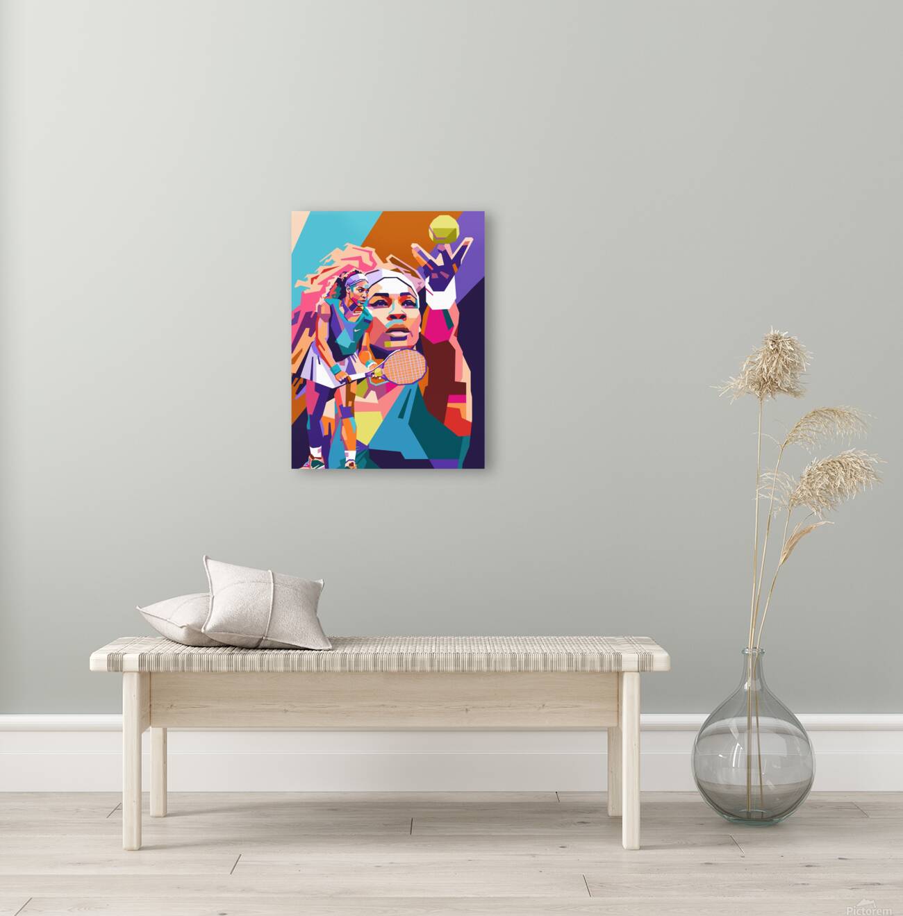 Serena Williams art Reproduction