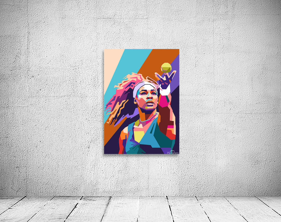 Serena Williams art Wall Preview