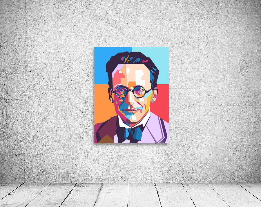 Erwin Schrodinger art Wall Preview