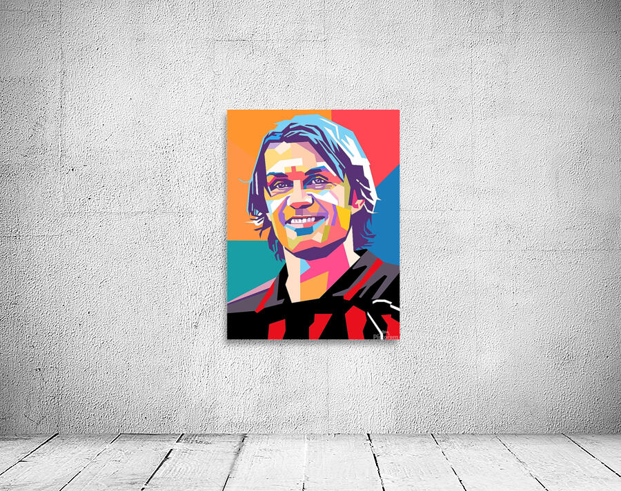 Paolo Maldini wpap art Wall Preview