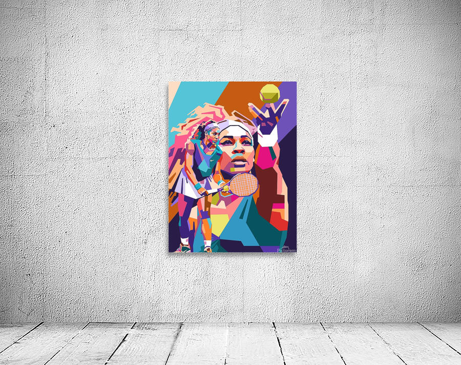 Serena Williams art Wall Preview