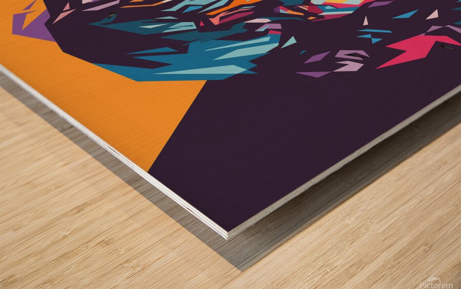 Jimmy Page art Wood print