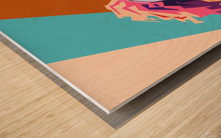 Serena Williams art Wood print