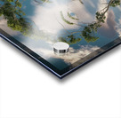 Womans face silhouette  Acrylic print