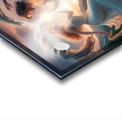 Une femme d Une beaute irreelle rencontre un homme au charme mysterieux  Acrylic print