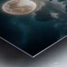 Full moon  Metal print
