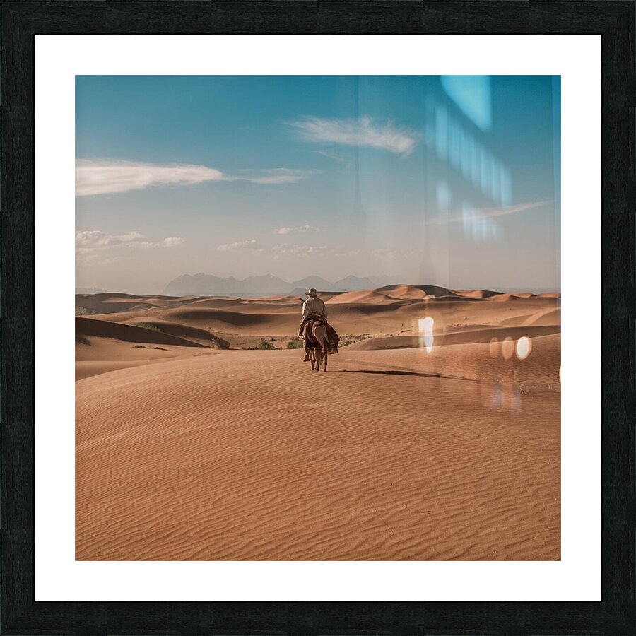 Desert landscapes Picture Frame print