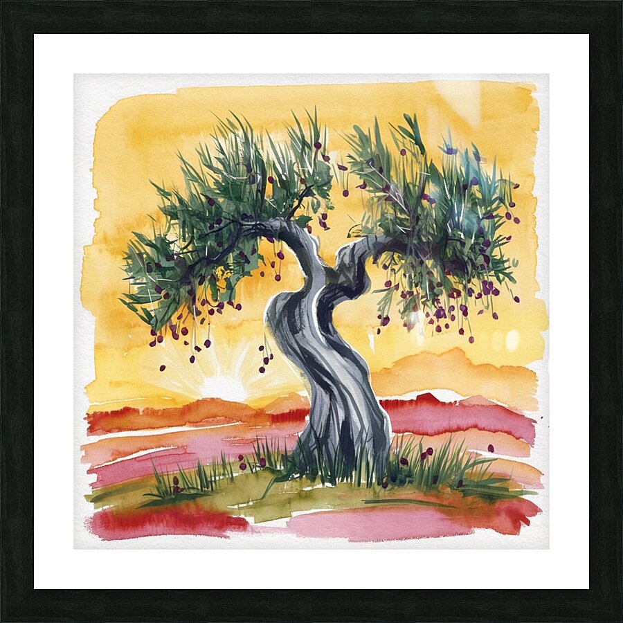 Andalusian countryside  Picture Frame print