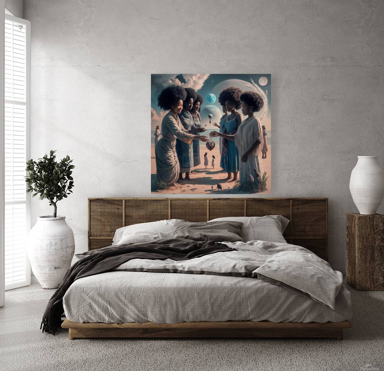 Black Scientistes in an anciens style  Reproduction