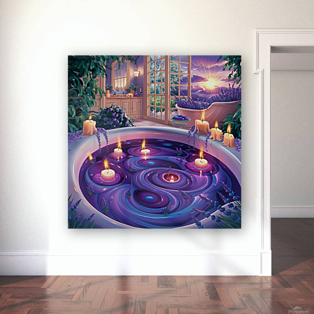 Luxurious lavender  Reproduction