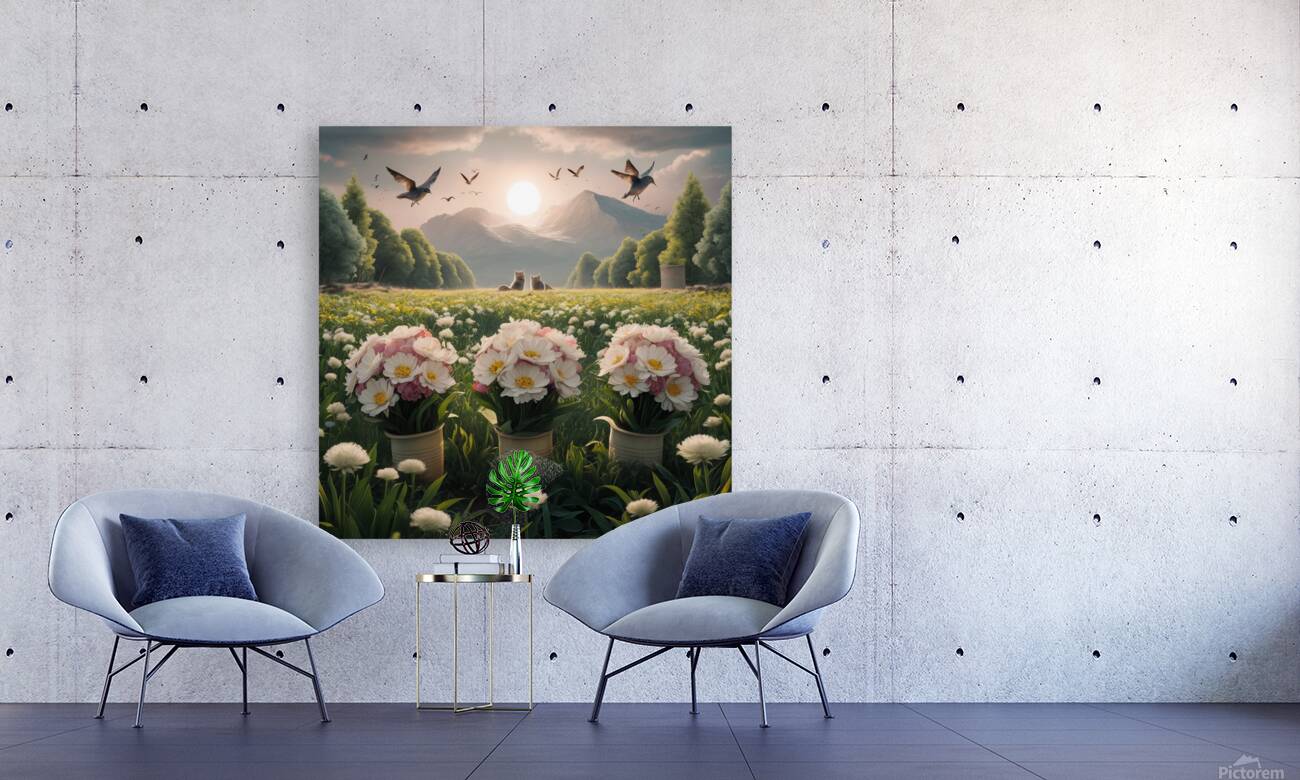 Des oiseaux volent  Reproduction