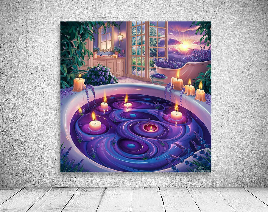 Luxurious lavender  Wall Preview