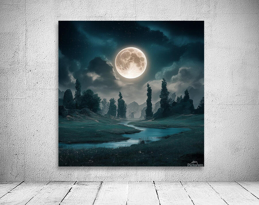 Full moon  Wall Preview