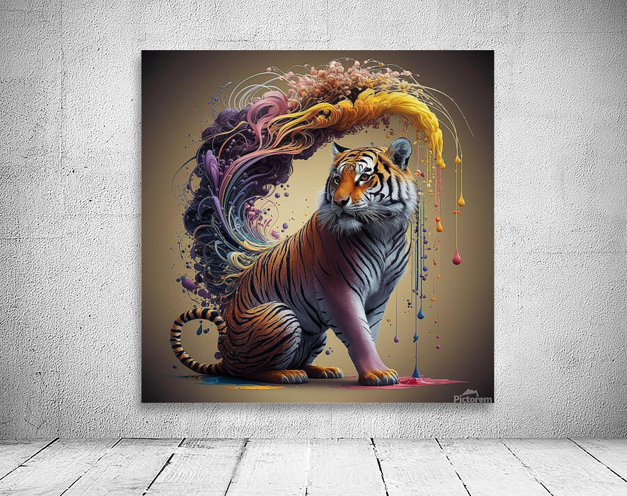 Captivating tiger Wall Preview