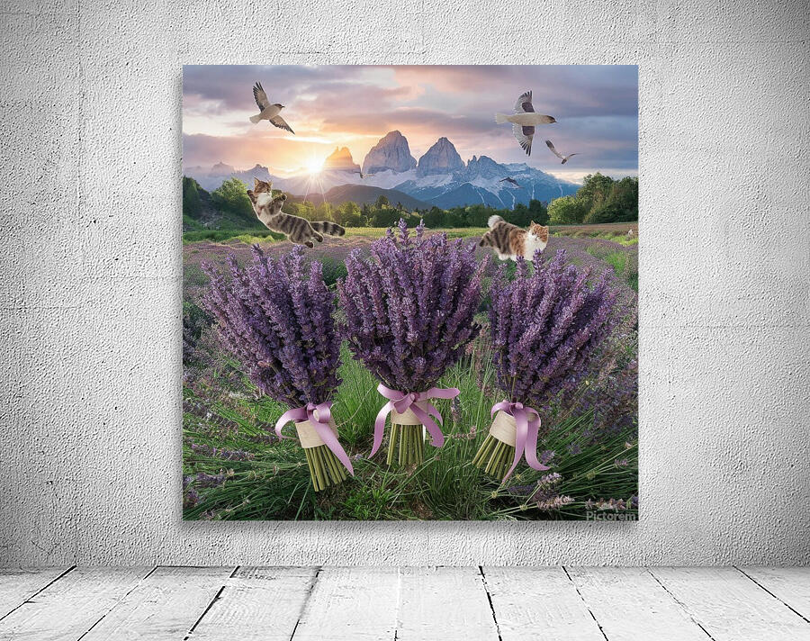 Playful cats Wall Preview