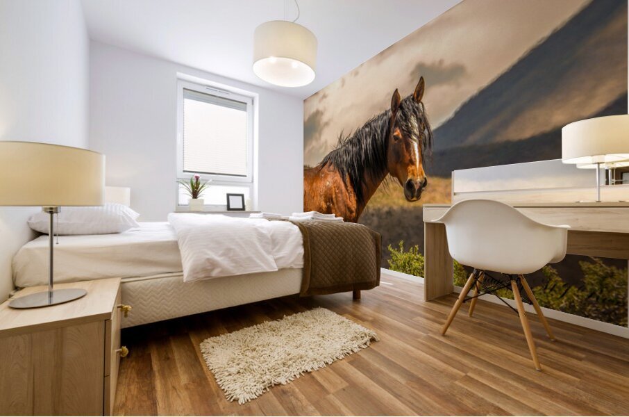 Nevada Mustang Series 16 1 Mural print